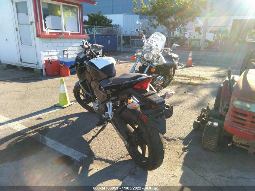 2016 HONDA CB300 F MLHNC5214G5200986