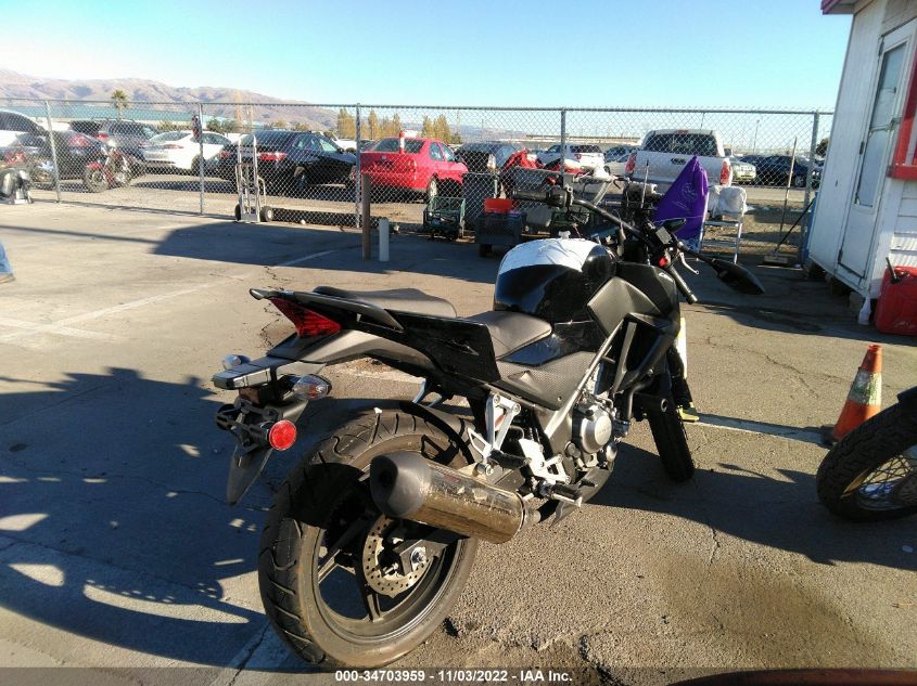 2016 HONDA CB300 F MLHNC5214G5200986