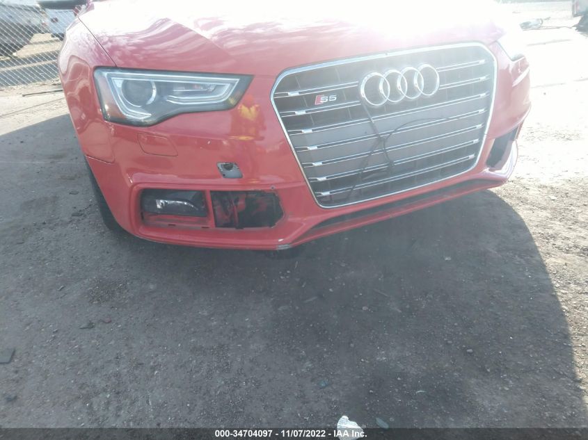 2013 AUDI S5 PREMIUM PLUS - WAUCGAFR5DA016762