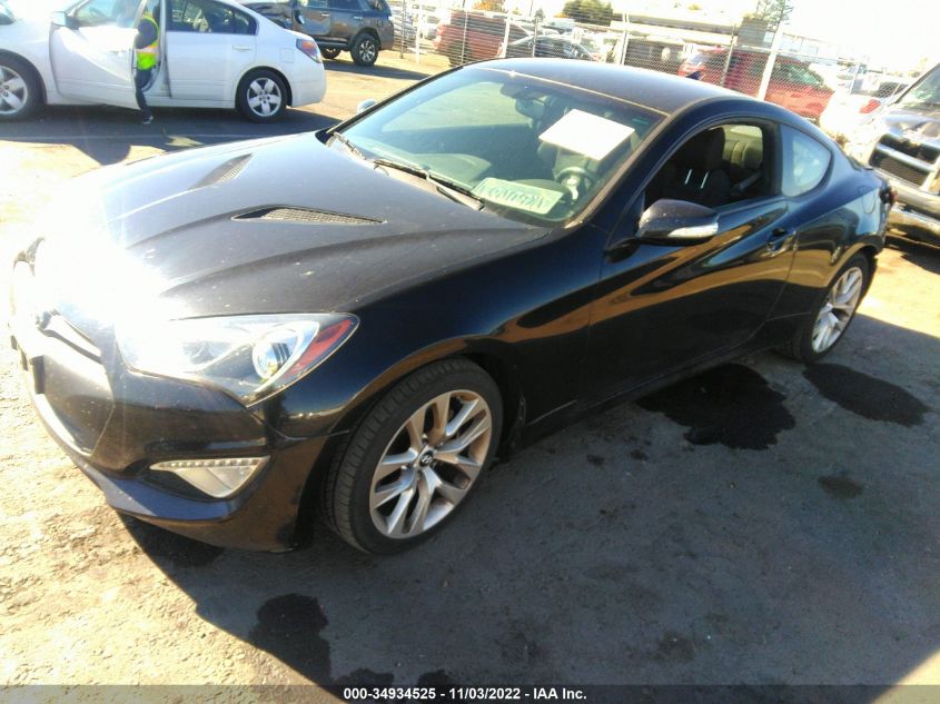2015 HYUNDAI GENESIS COUPE 3.8L BASE KMHHU6KJ8FU123056