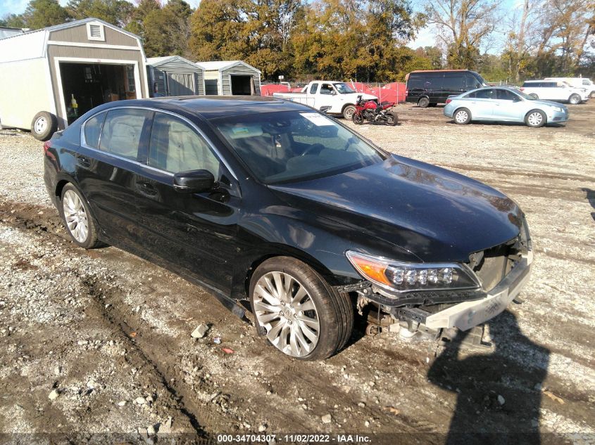 2014 ACURA RLX TECH PKG - JH4KC1F50EC000187