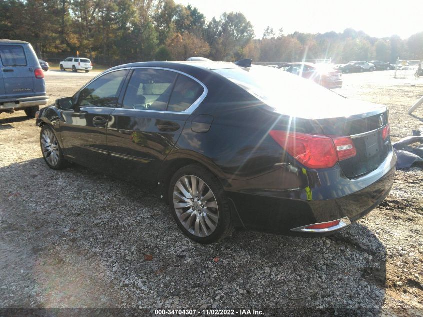 2014 ACURA RLX TECH PKG - JH4KC1F50EC000187