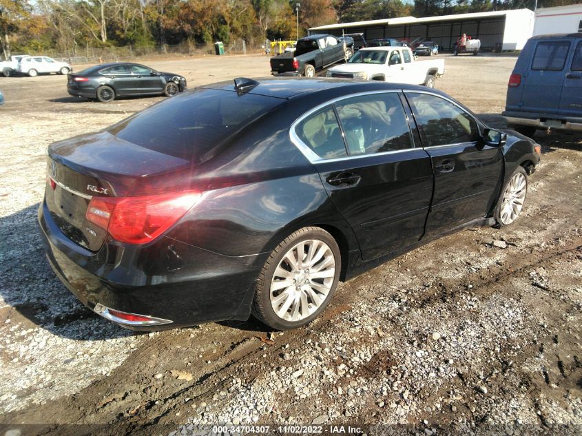 2014 ACURA RLX TECH PKG - JH4KC1F50EC000187