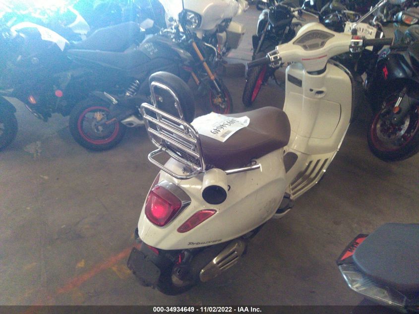 2020 VESPA PIAG PRM-50 ZAPCAV6B5L5100102