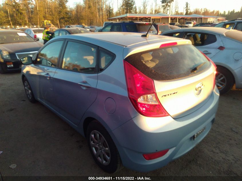 2014 HYUNDAI ACCENT GS - KMHCT5AE9EU176861