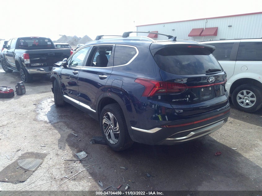 VIN 5NMS34AJ1NH463948 2022 HYUNDAI SANTA FE SEL