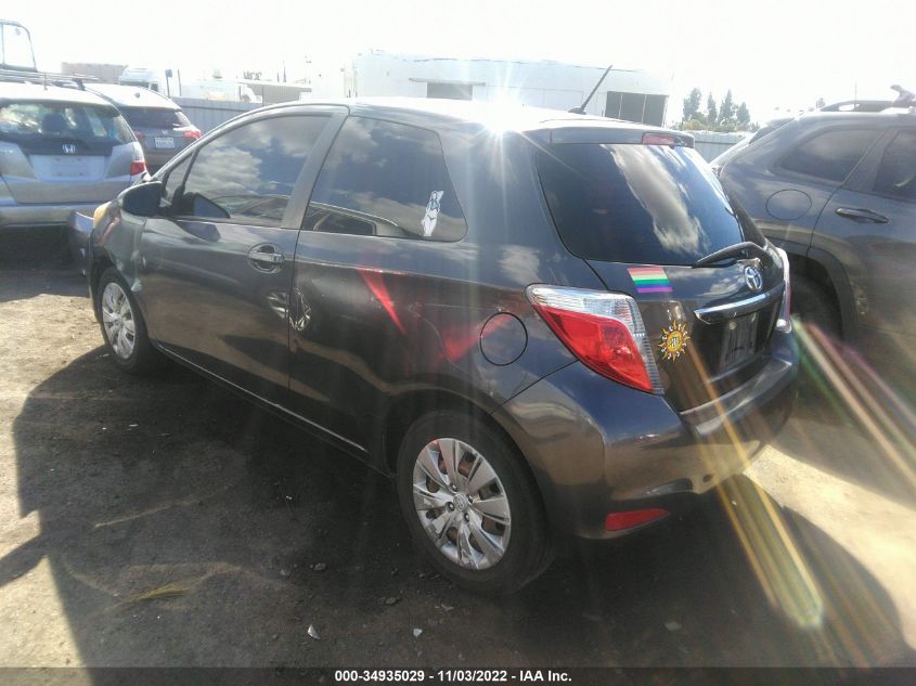 2014 TOYOTA YARIS L/LE VNKJTUD34EA006657