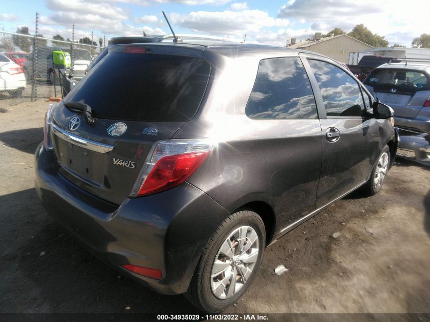2014 TOYOTA YARIS L/LE VNKJTUD34EA006657