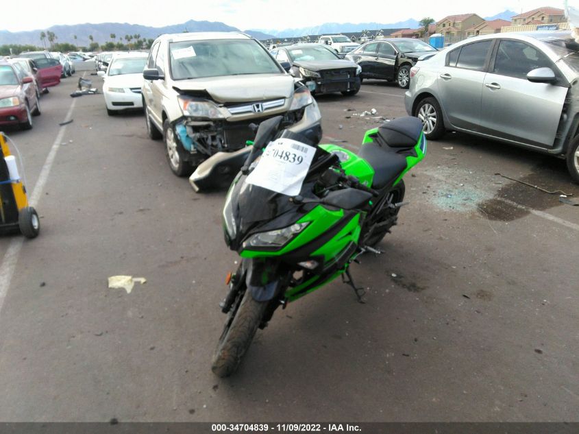 2014 KAWASAKI EX300 B JKAEX8B15EA007527