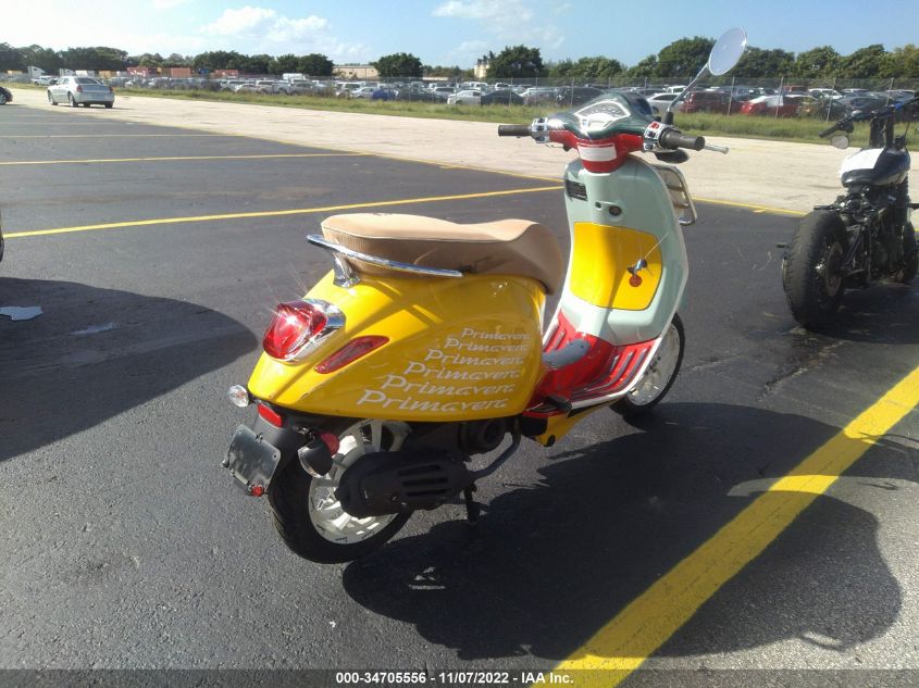 2021 VESPA PRIMAVERA ZAPCA06BXM5101542