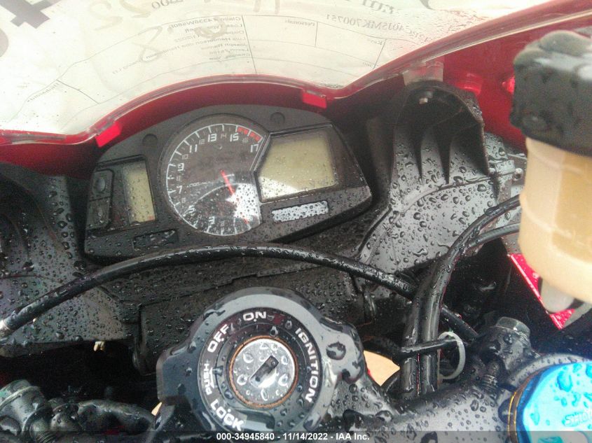 2021 HONDA CBR600 RA JH2PC40J5MK700751