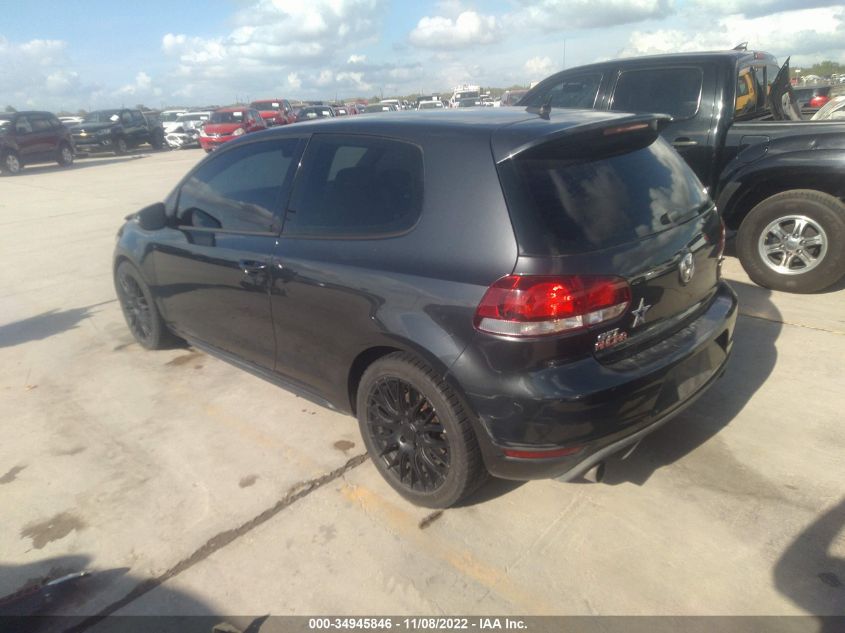 2013 VOLKSWAGEN GTI WVWFV7AJ6DW012135