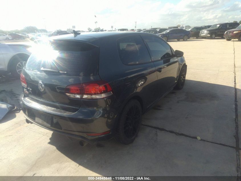 2013 VOLKSWAGEN GTI WVWFV7AJ6DW012135