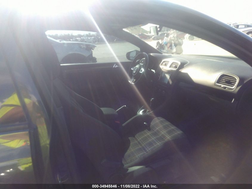 2013 VOLKSWAGEN GTI WVWFV7AJ6DW012135