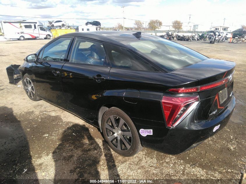 2019 TOYOTA MIRAI JTDBVRBD8KA005944