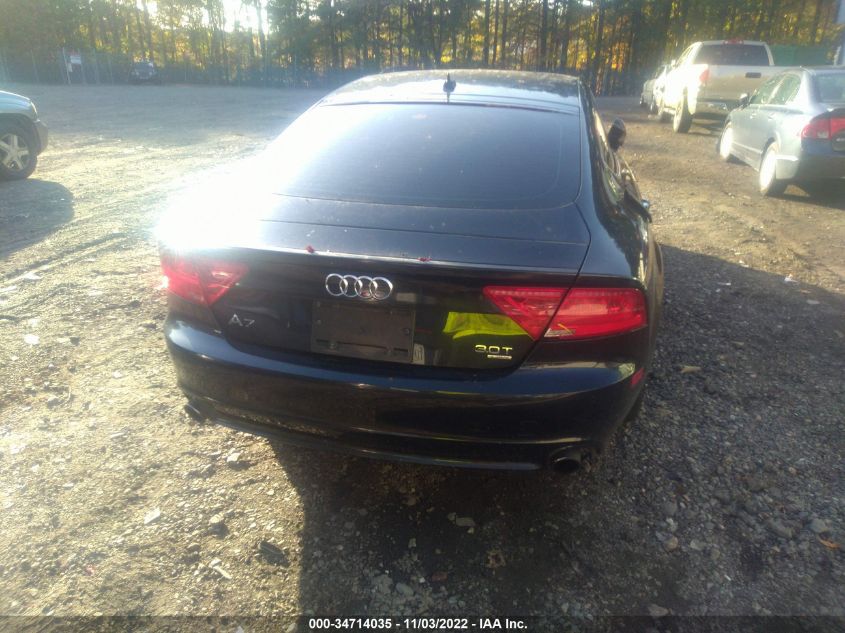 2013 AUDI A7 3.0 PREMIUM PLUS WAUYGAFC2DN027888