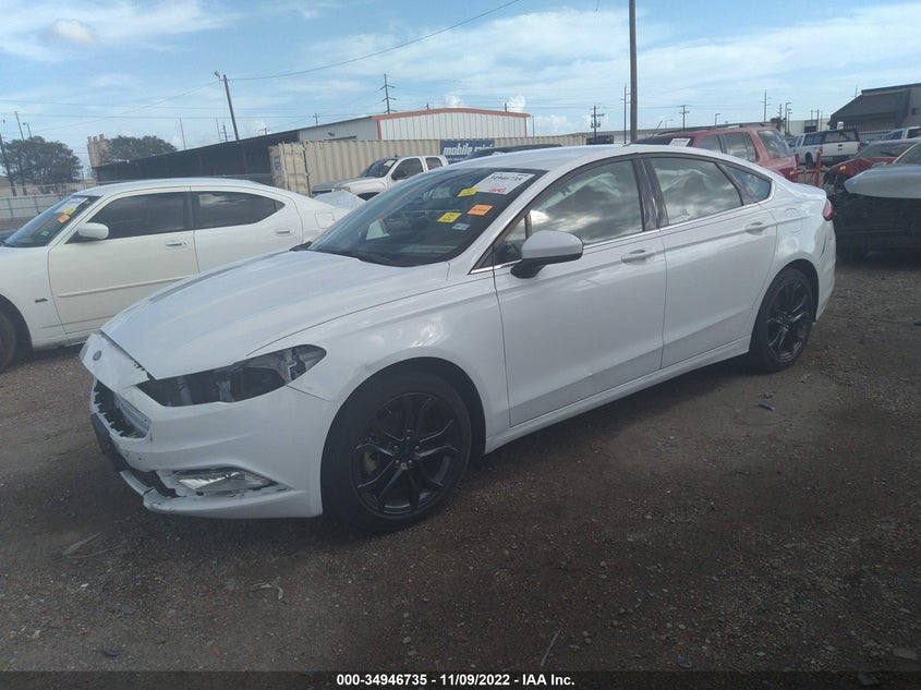 VIN 3FA6P0HD3JR256766 2018 FORD FUSION SE