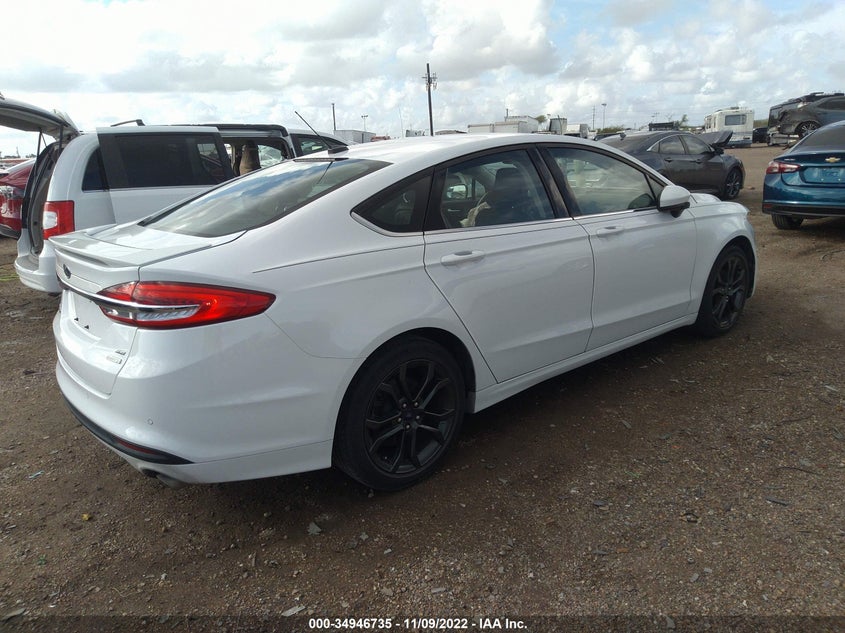 VIN 3FA6P0HD3JR256766 2018 FORD FUSION SE