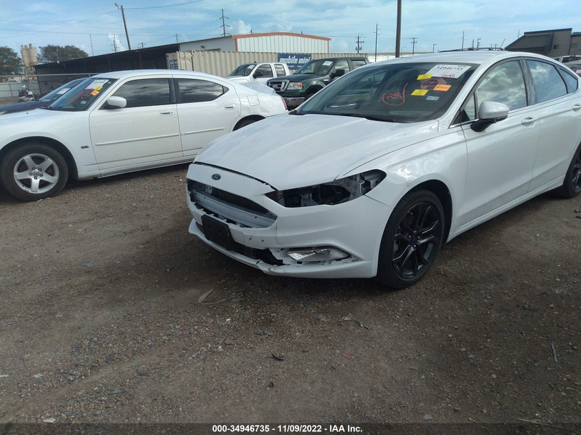 VIN 3FA6P0HD3JR256766 2018 FORD FUSION SE