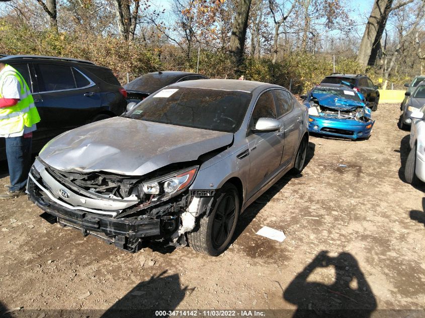 2013 KIA OPTIMA HYBRID LX KNAGM4AD2D5060296