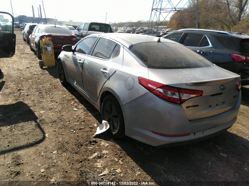 2013 KIA OPTIMA HYBRID LX KNAGM4AD2D5060296
