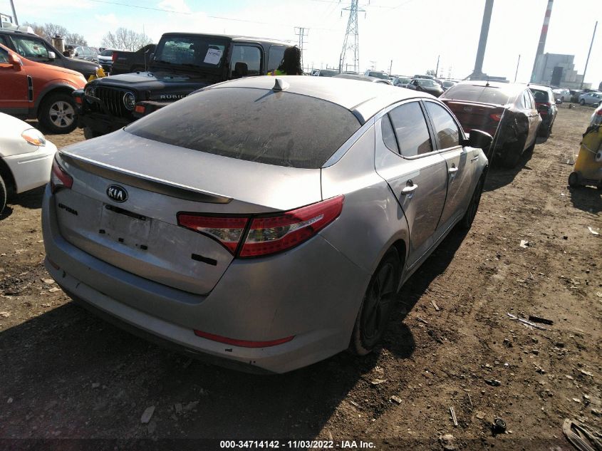 2013 KIA OPTIMA HYBRID LX KNAGM4AD2D5060296
