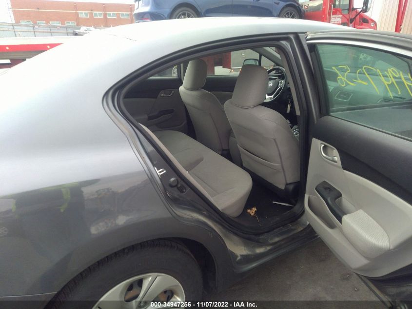 2013 HONDA CIVIC SDN LX 19XFB2F53DE045613