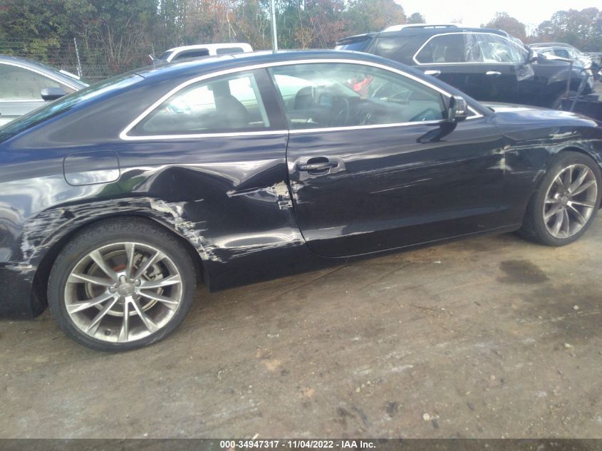 2014 AUDI A5 PREMIUM PLUS WAULFAFR7EA073484