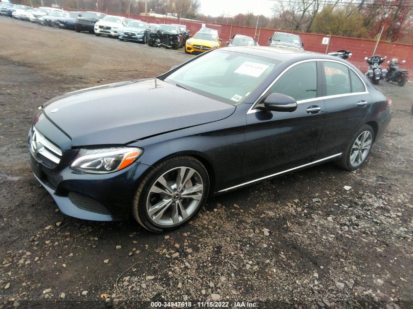 55SWF4HB9JU263546 2018 MERCEDES-BENZ C-CLASS, photo no. 2