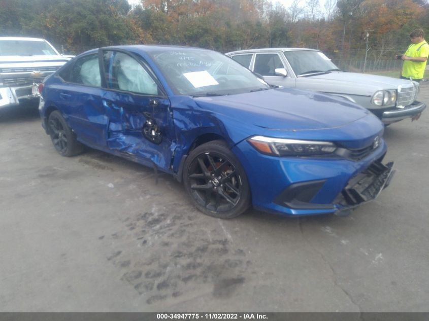 2022 HONDA CIVIC SPORT - 2HGFE2F55NH559185