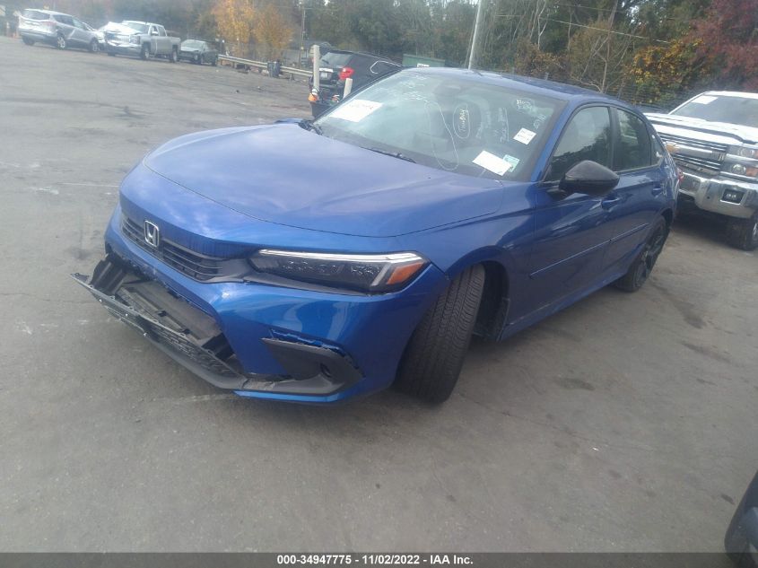2022 HONDA CIVIC SPORT - 2HGFE2F55NH559185
