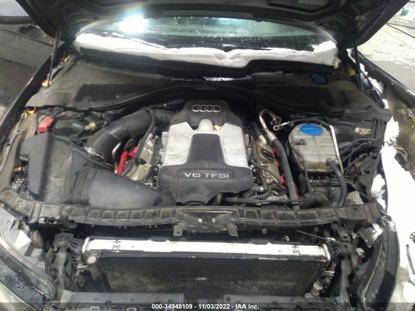 2013 AUDI A6 3.0T PREMIUM PLUS - WAUGGAFC2DN157391