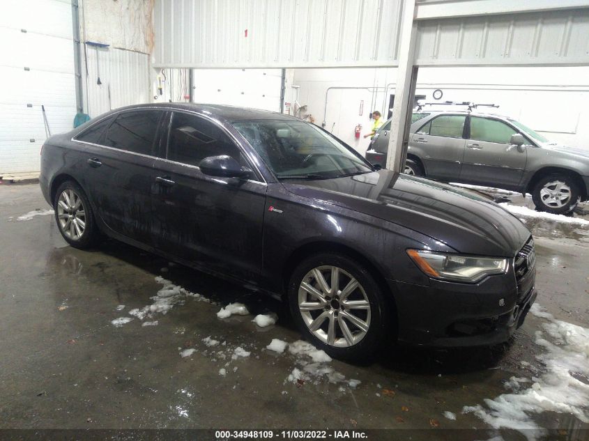 2013 AUDI A6 3.0T PREMIUM PLUS - WAUGGAFC2DN157391