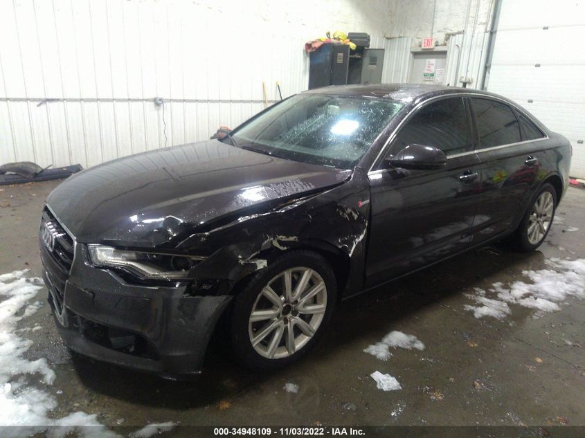 2013 AUDI A6 3.0T PREMIUM PLUS - WAUGGAFC2DN157391