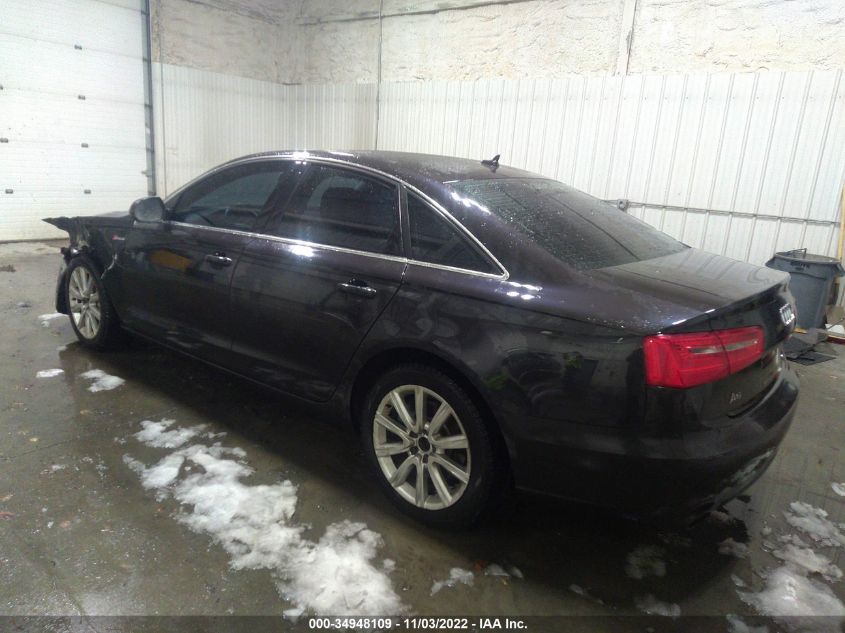 2013 AUDI A6 3.0T PREMIUM PLUS - WAUGGAFC2DN157391