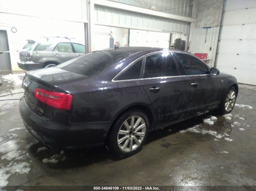 2013 AUDI A6 3.0T PREMIUM PLUS - WAUGGAFC2DN157391