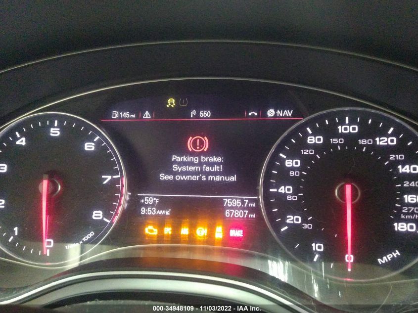 2013 AUDI A6 3.0T PREMIUM PLUS - WAUGGAFC2DN157391