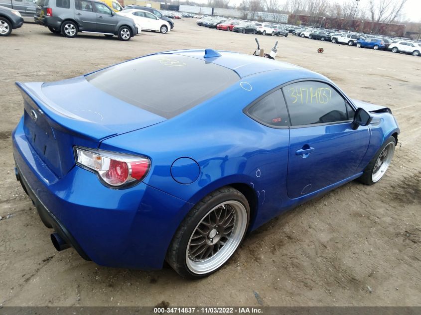 2015 SUBARU BRZ PREMIUM JF1ZCAB18F9601449