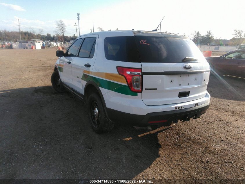 2015 FORD UTILITY POLICE 1FM5K8AR1FGC27642