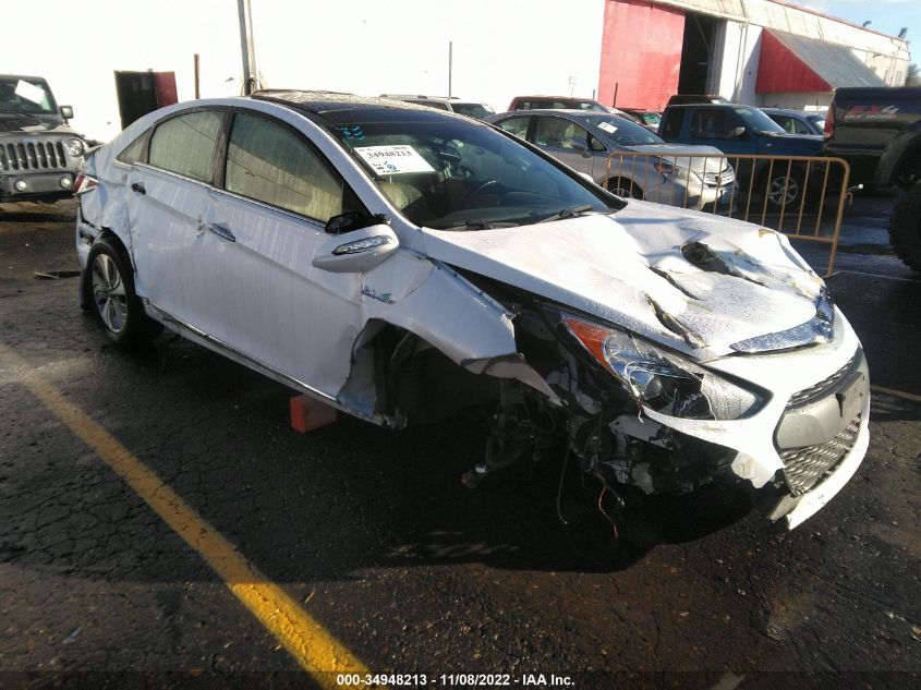 2015 HYUNDAI SONATA HYBRID LIMITED - KMHEC4A47FA118888