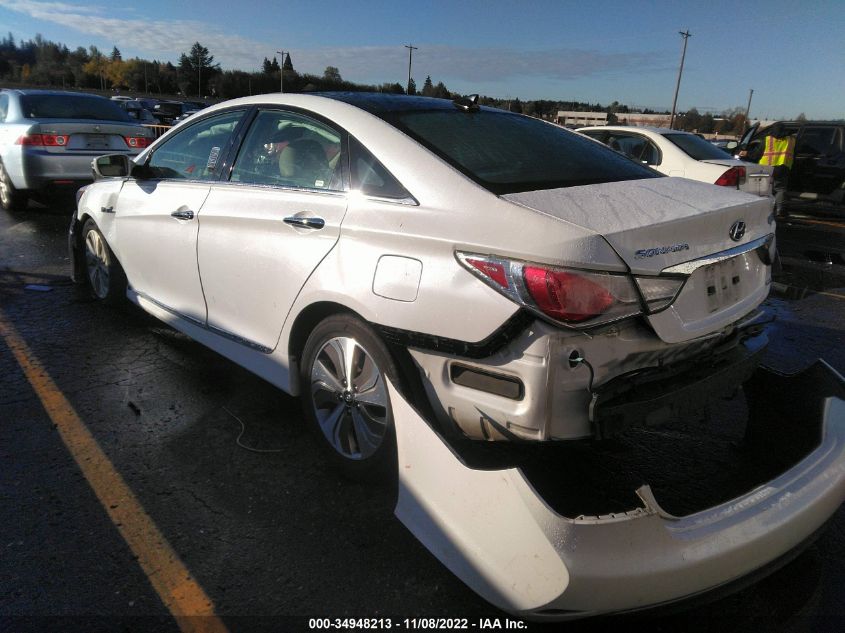 2015 HYUNDAI SONATA HYBRID LIMITED - KMHEC4A47FA118888
