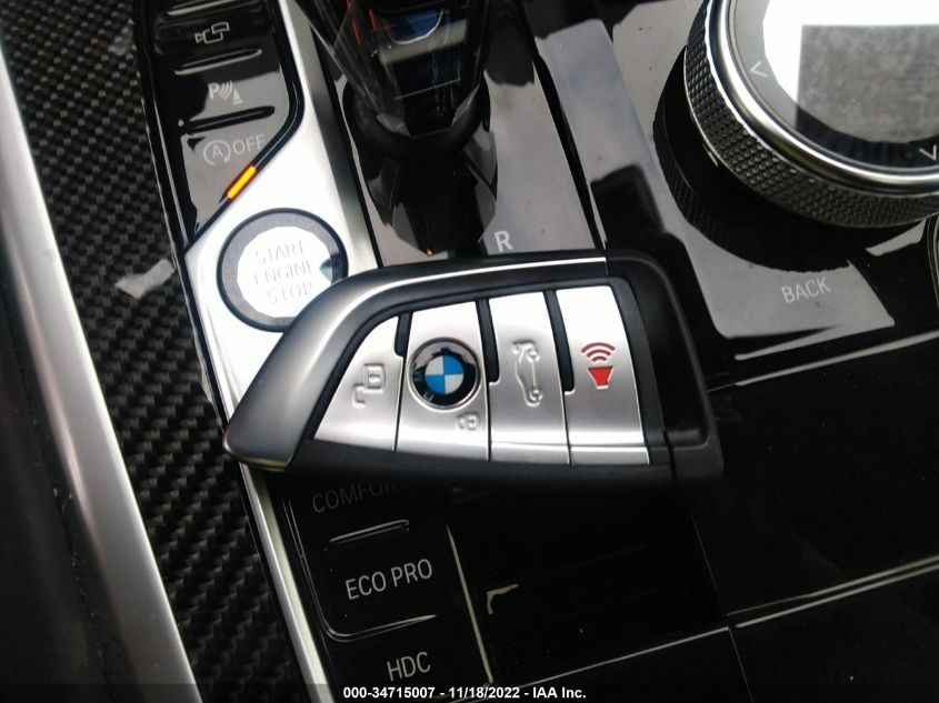 2022 BMW X6 M50I 5UXCY8C04N9L82535