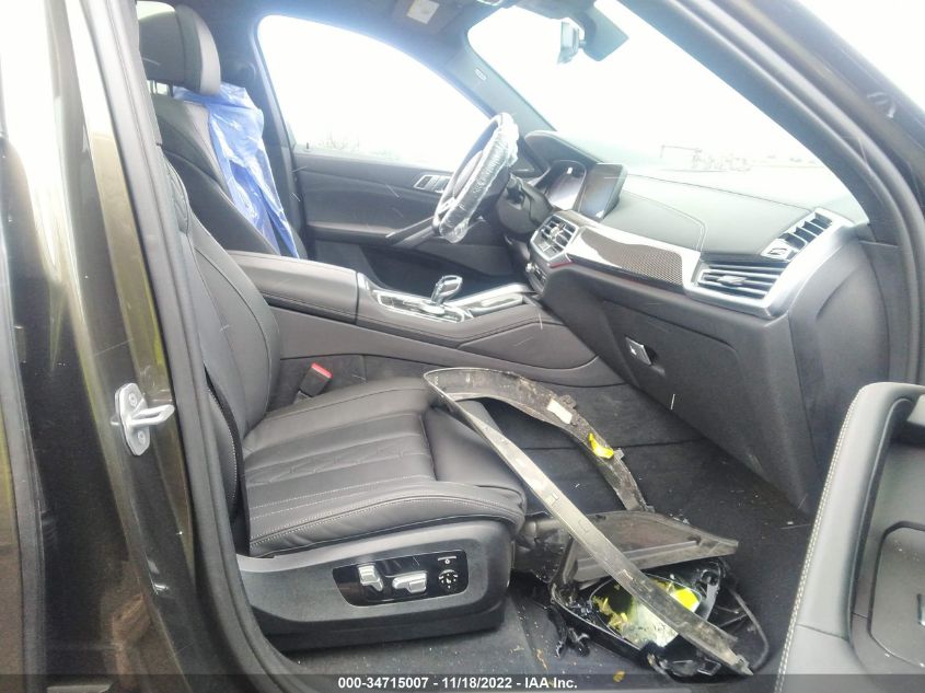 2022 BMW X6 M50I 5UXCY8C04N9L82535