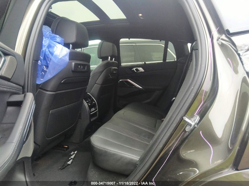 2022 BMW X6 M50I 5UXCY8C04N9L82535