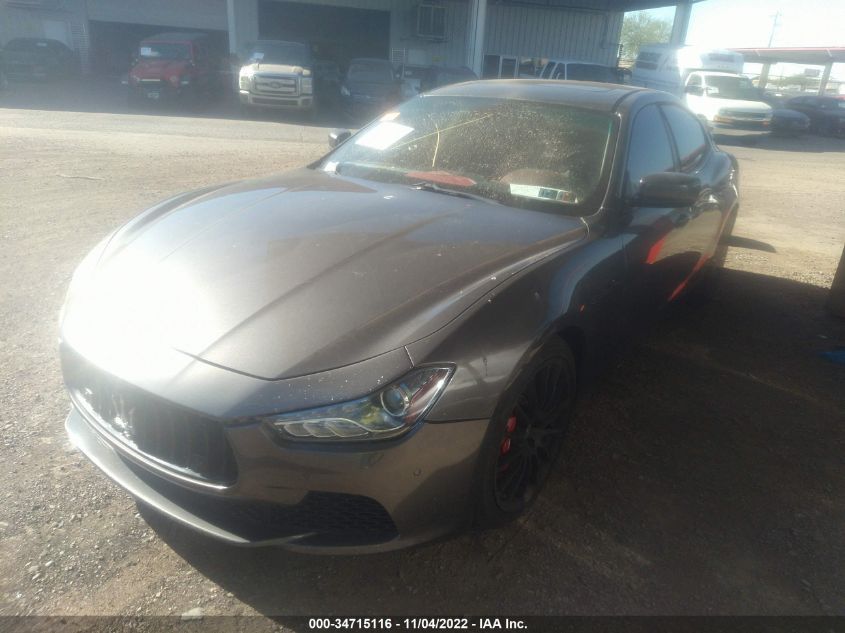2015 MASERATI GHIBLI S Q4 ZAM57RTA7F1131404