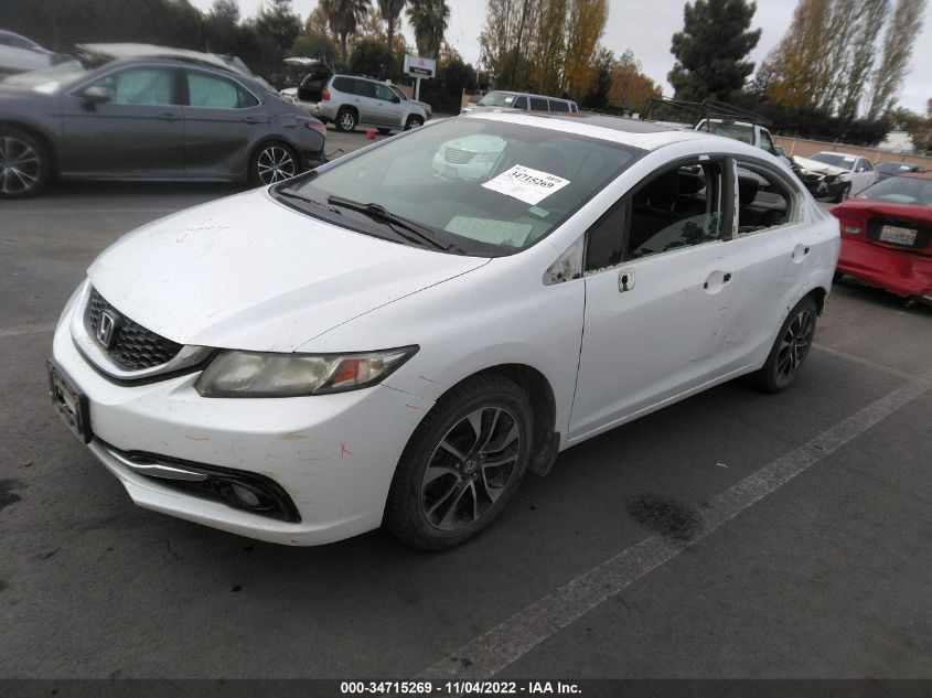 2013 HONDA CIVIC SDN EX-L 19XFB2F97DE237278