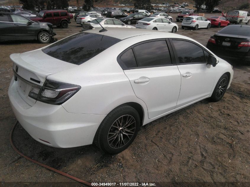 2015 HONDA CIVIC HYBRID 19XFB4F23FE201640