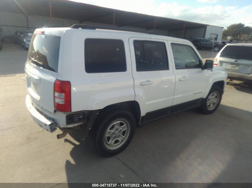 2015 JEEP PATRIOT SPORT 1C4NJPBA1FD285438