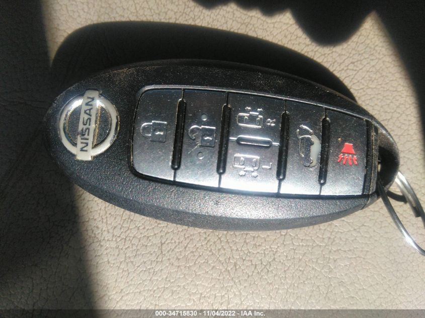 2014 NISSAN QUEST SL JN8AE2KP1E9103253