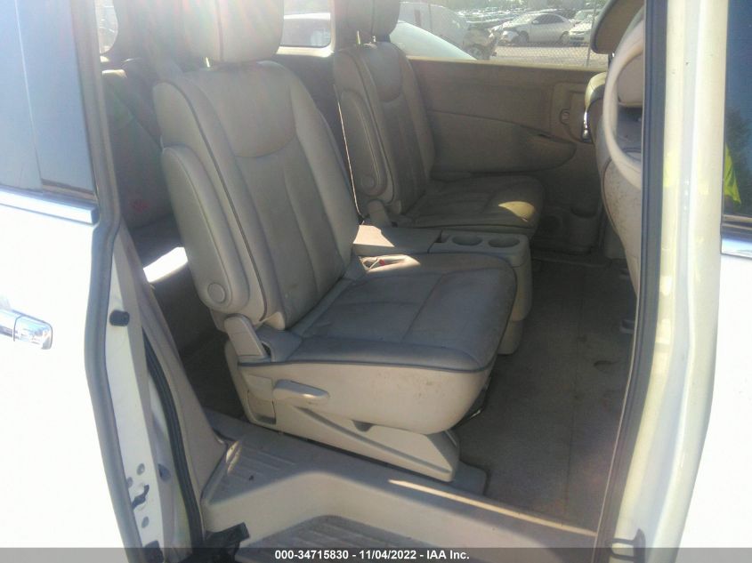 2014 NISSAN QUEST SL JN8AE2KP1E9103253